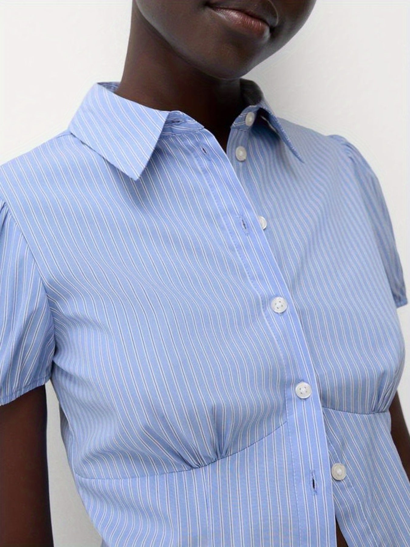 Vintage Plaid Cap Sleeve Fitted Blouse Tops Cottage Aesthetic Y2k Button Up T-shirt Y2k Gingham Crop Tops Women Retro Tees